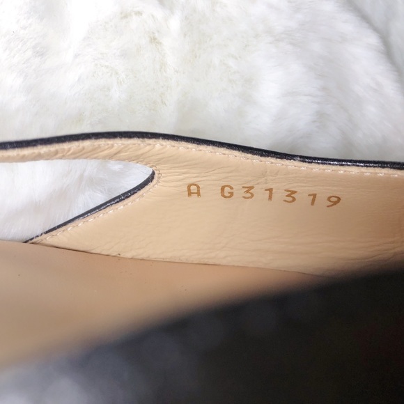 ❤️SOLD❤️CHANEL Classic Slingbacks CC Black 35C - Picture 9 of 11